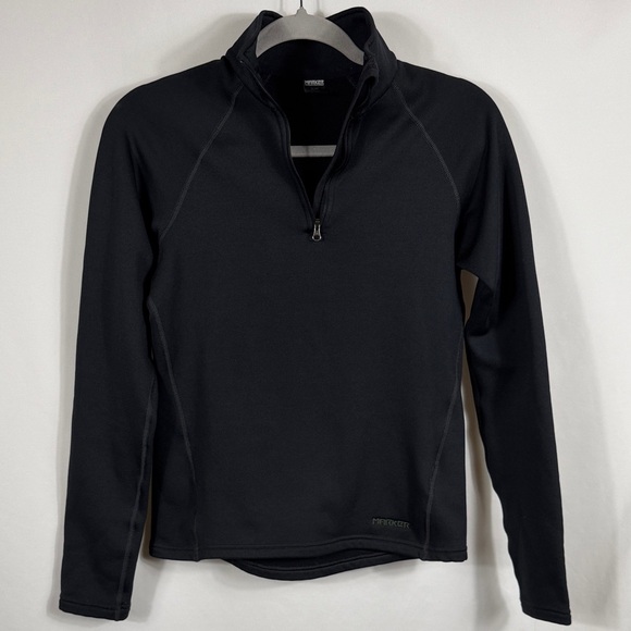 Marker Sweaters - Marker Black Protective 1/4 Zip Snow Apparel Base Layer. Womens Size S. stretchy